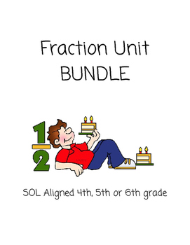Preview of Fraction Unit BUNDLE