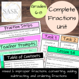 Fraction Unit - Fractions on a Number Line