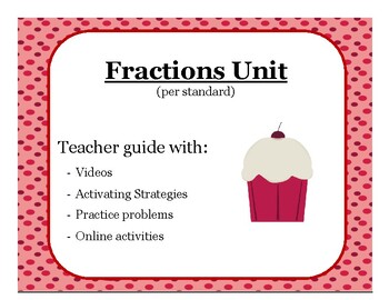 Preview of Fraction Unit (videos and practice)