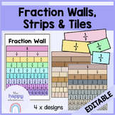 Fraction Walls, Strips, Tiles & Clip Art