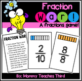 Fraction War! | Fractions Game  | Fraction War Cards