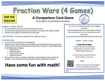 Preview of Fraction Wars (4 Games)