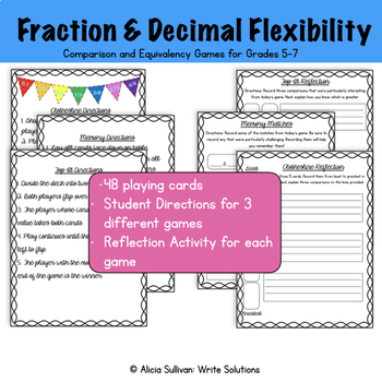 Preview of Fraction and Decimal Games