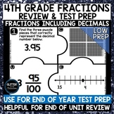 Fraction and Decimal Review - Test Prep - Equivalent Fract