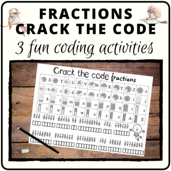 Preview of Fraction crack the code activity