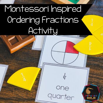 Preview of Montessori Inspired Fraction identification and sorting