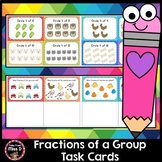 Fraction of a Group Task Cards 