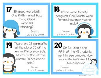 Fraction of a Group Task Cards by Molly Maloy | Teachers Pay Teachers