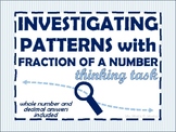Fraction of a Number Investigation Task
