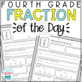 Fraction of the Day Practice 4th Grade