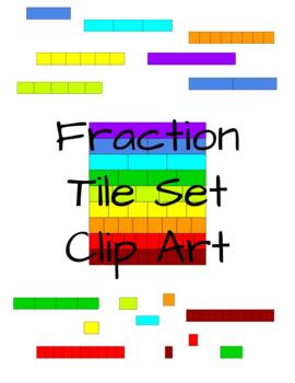 Preview of Fraction or Decimal Tile Set Clip Art