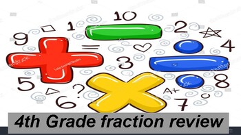 Preview of Fraction review