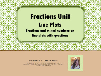 Preview of Fractional Line Plot Data