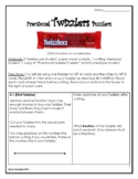 Fractional Twizzlers Puzzlers- Distance Learning Activity