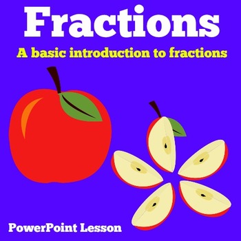 Preview of FRACTION FRACTIONS REVIEW Activity PowerPoint Lesson 1st 2nd 3rd Grade MATH