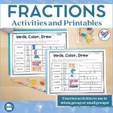 Fractions Printables Games and Posters