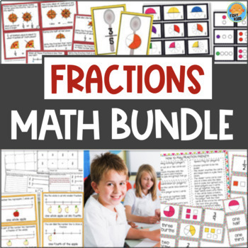 Preview of Identifying & Comparing Fractions Games Task Cards Worksheets Anchor Chart