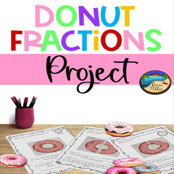 Preview of Comparing Fractions: Fractions Project and Activities for First Grade