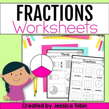 Preview of Fractions Worksheets and Fractions Practice Activities