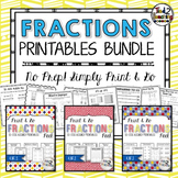 Fractions Printables Bundle: 4th Grade Common Core Aligned