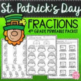 Fractions 4th Grade St. Patrick's Day