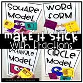Fractions Activities Games, Fractions of a Whole, Make it Stick