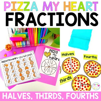 Preview of Fractions Activities Lessons Centers Posters for Primary