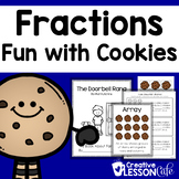Fractions Activities and Worksheets with Cookies | Fair Sh