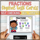 Fractions Activities with Boom Cards | Distance Learning