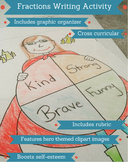 Fractions Writing Activity Set - "The Best Part Of Me" (Wi