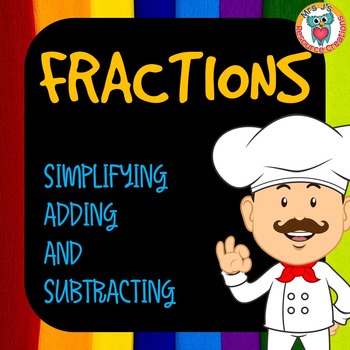 Preview of Fractions Unit - guided lessons + worksheets