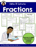 Fractions Addition & Subtraction
