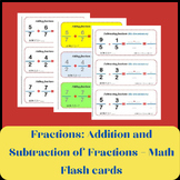 Fractions: Addition and Subtraction of Fractions – Math Fl