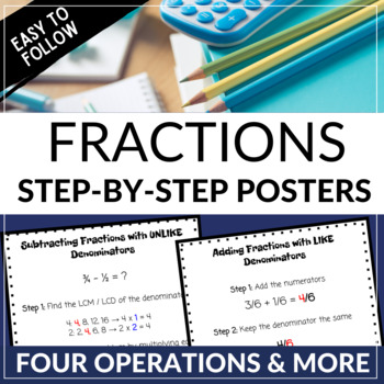 Adding Fractions Anchor Chart