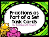 Fractions as Part of a Set Task Cards