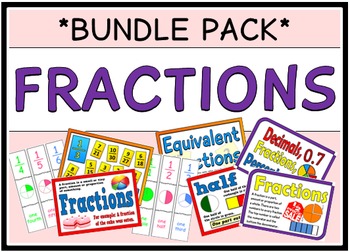 Preview of Fractions (BUNDLE PACK)