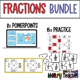 Fractions BUNDLE | PowerPoints, Practice, Games, Anchor Charts