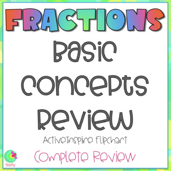 Preview of Fractions Basics Review FLIPCHART