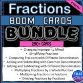 Fractions Boom Cards Bundle