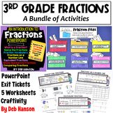 Fractions Bundle for 3rd Grade: Equivalent Fractions, Comp