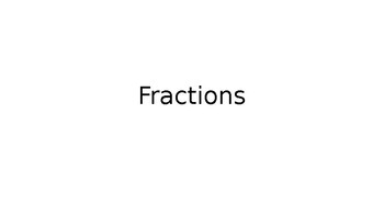 Preview of Fractions Center