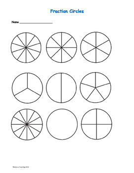 Fractions Circles - Color and Identify Equivalent Fractions ...