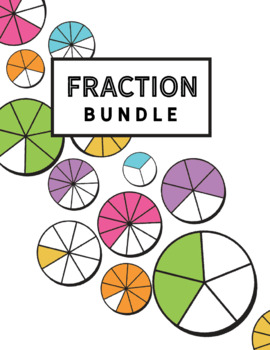 Preview of Fractions: Cirlce Bundle