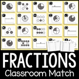 Fractions Classroom Matching Activity