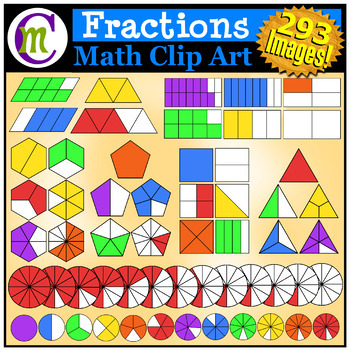 Preview of Fractions Clipart