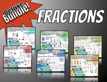 Preview of Fractions DELUXE BUNDLE - Digital Assignments