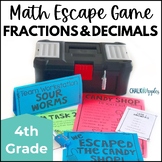 Fractions & Decimals Math Escape Game