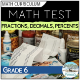 Grade 6 Ontario Math Test Represent Compare Order Fraction