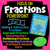 Fractions and Decimals PowerPoint Lessons for 4th Grade: Part 2