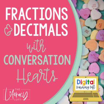 Preview of Conversation Heart Math I Distance Learning I Google Slides